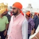 before Manmarziyaan release Abhishek Bachchan reached Golden Temple for worship