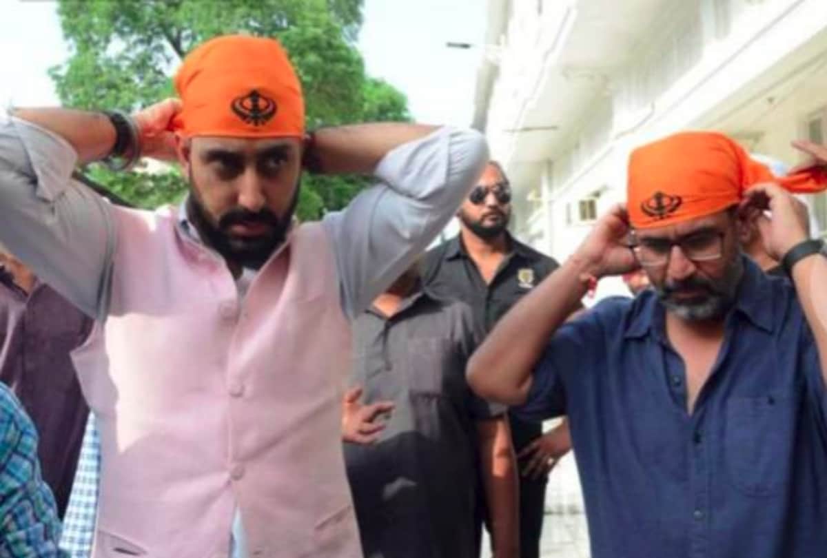 before Manmarziyaan release Abhishek Bachchan reached Golden Temple for worship