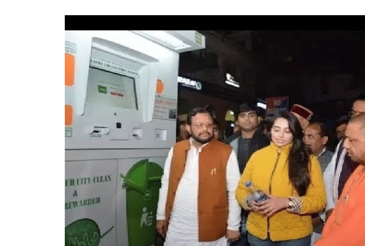 how to earn money from garbage machine in lucknow