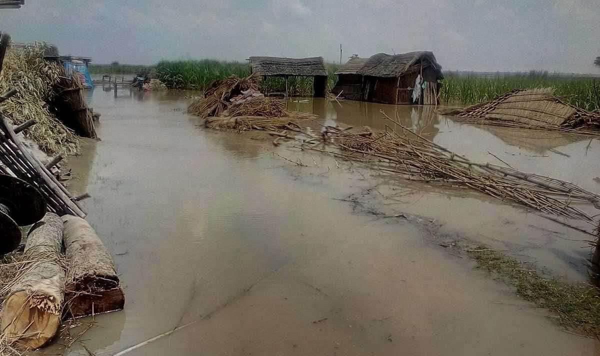 Water level increase in rivers at purvanvhal