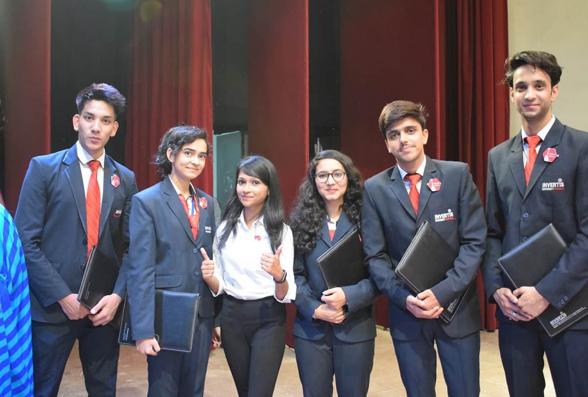 invertis university organized an orientation program for new students