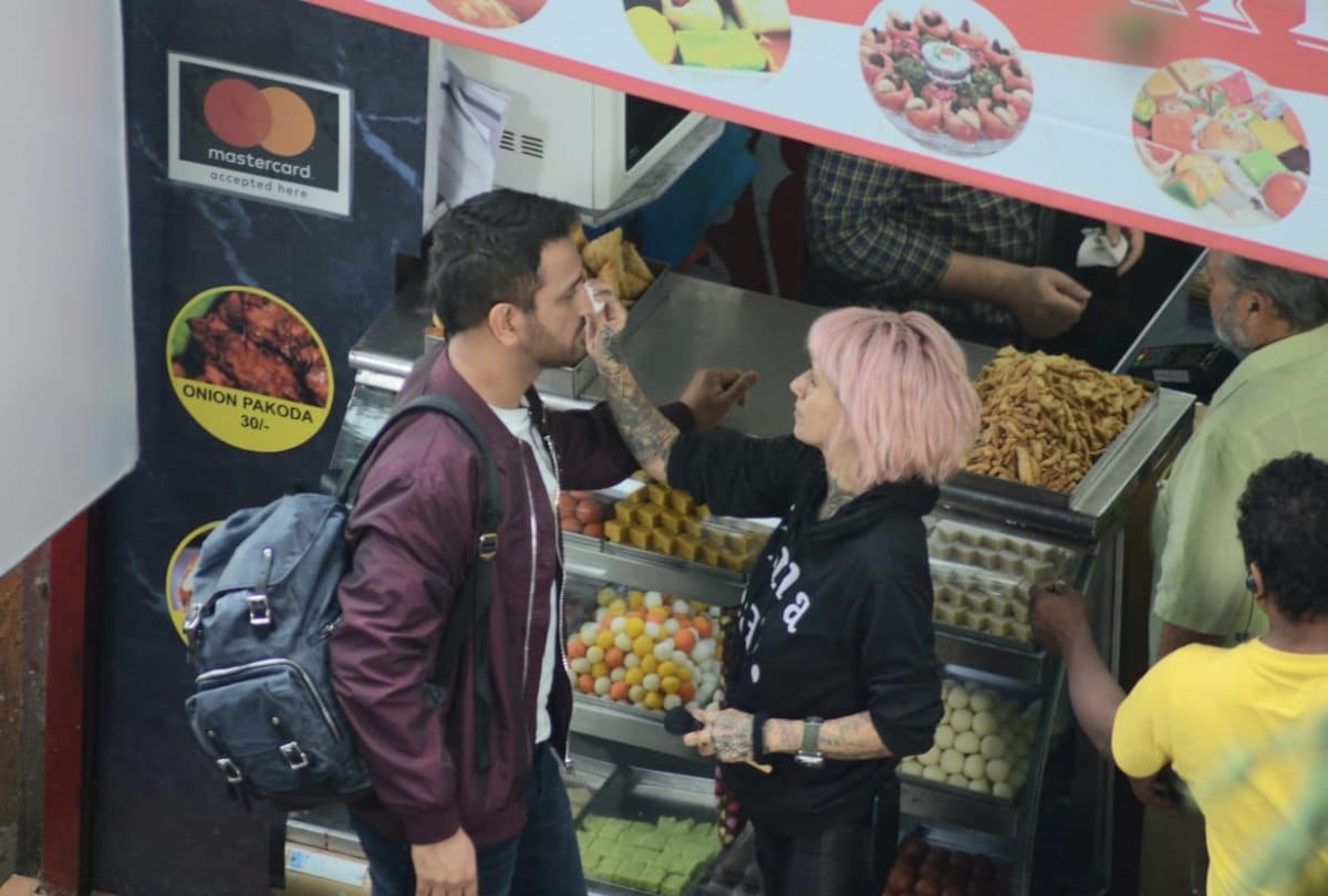 Mahendra Singh Dhoni in shimla for advertisement  shooting