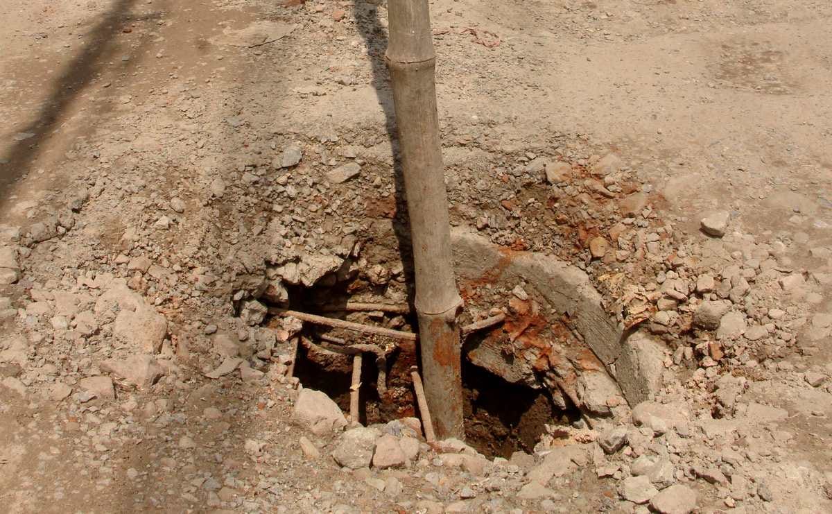 Varanasi roads damage with in on month