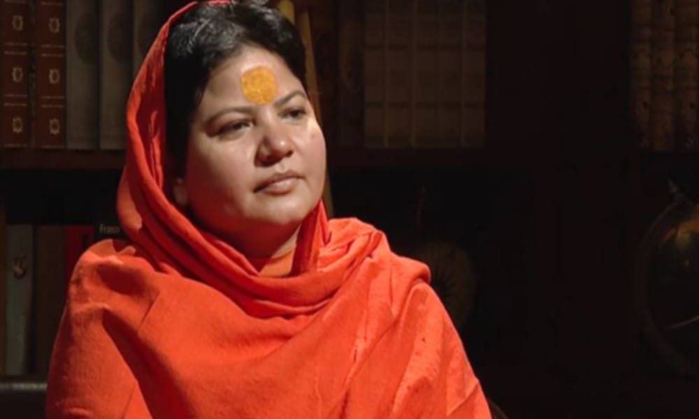 sadhvi hemanand giri become nepal first shankaracharya