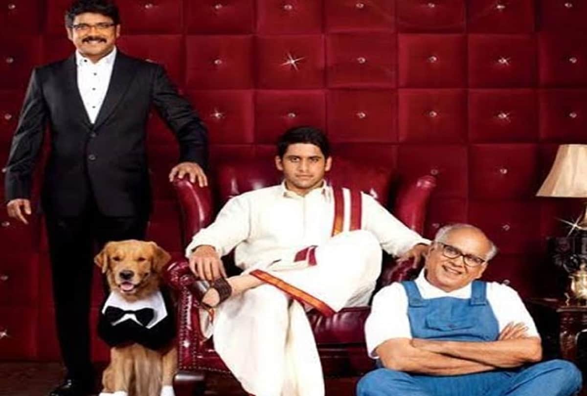 akkineni nagarjuna was seen in romantic film with samantha ruth prabhu