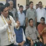 three cm of bjp reach jnu for student union election campaign amidst north east student protest