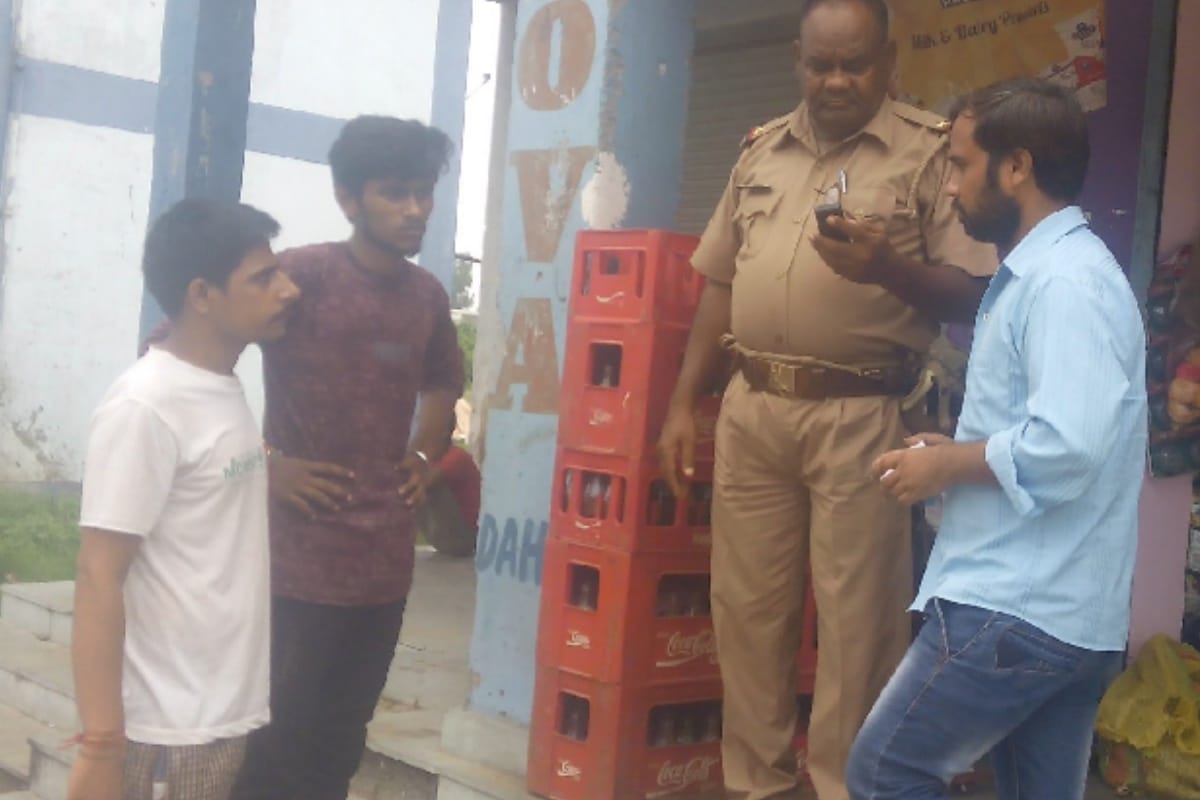 Baghpat: stressfull situation in Kanshiram Colony police force deployed