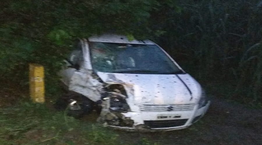 Car accident in Baghpat, three youths killed, one injured