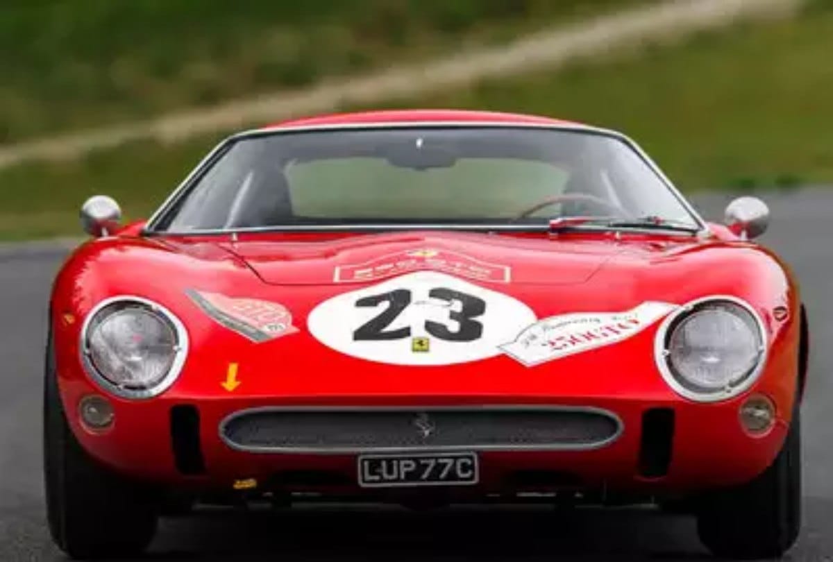 Most expensive auction of a furlough car in the world