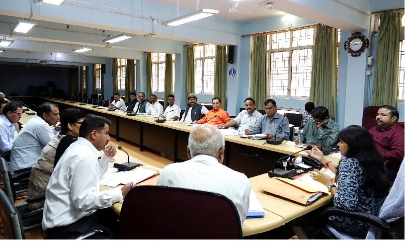 Preparation of development in mining affected areas
