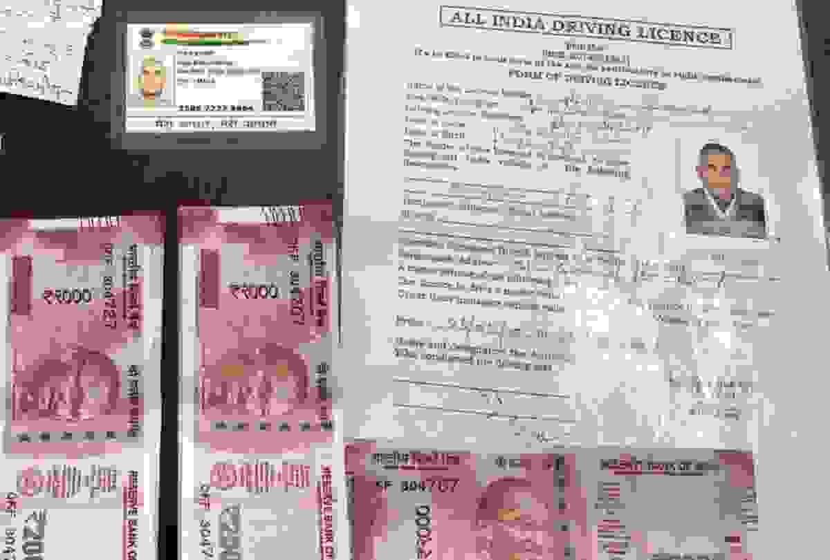 police arrested fake notemaker in lucknow