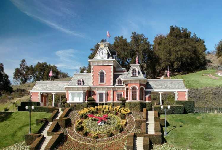 michael jackson heavenly house Neverland Ranch photos