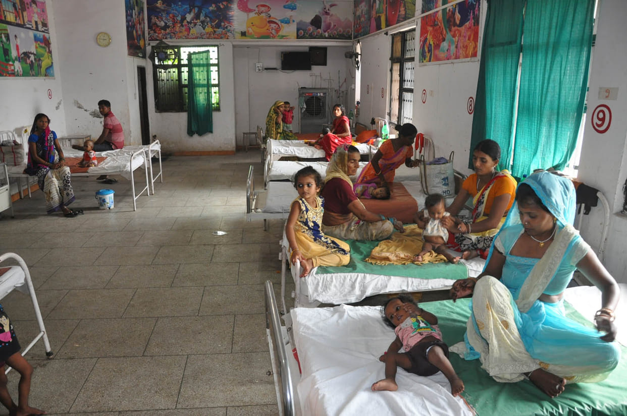 Malnourished children leaving NRC before completion of course