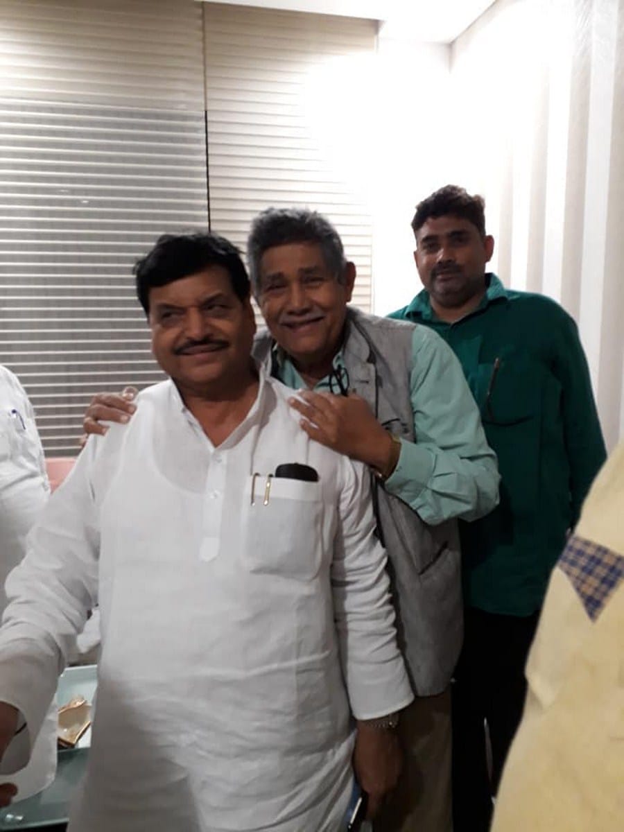 बसपा छोड़ शिवपाल यादव के साथ आए मलिक कमाल