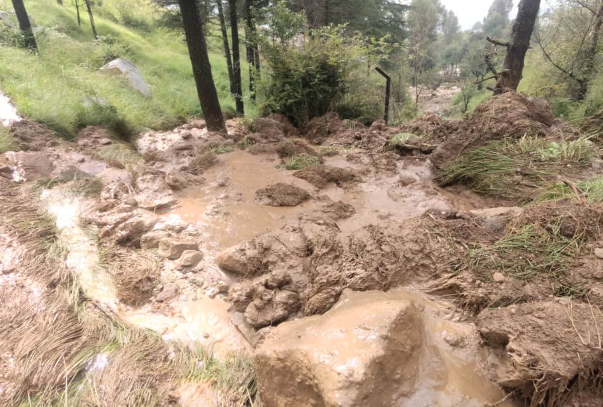 large scale damage due to cloudburst in rampur bushahr shimla