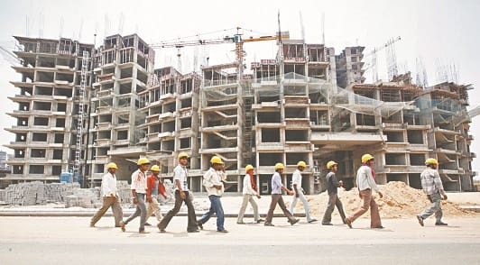 Real Estate cement price increase cheap houses demand decrease infra projects affected
