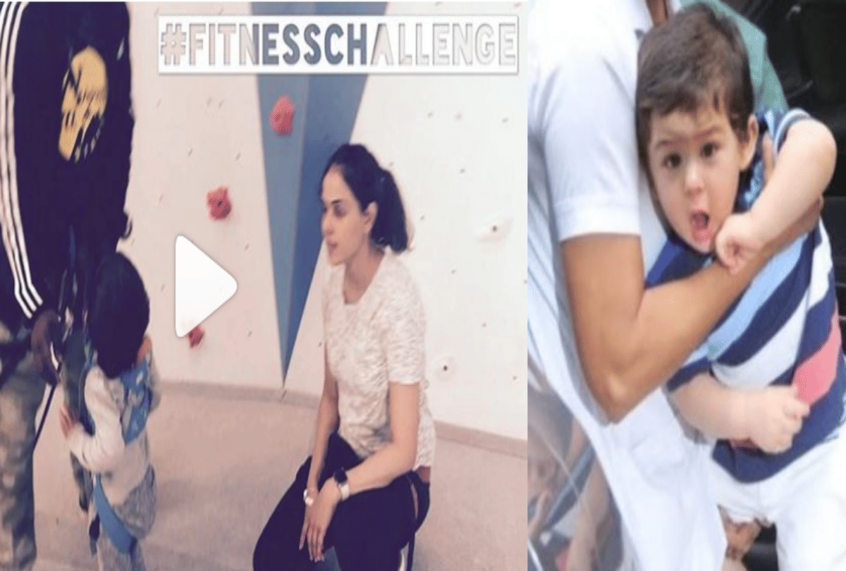 riteish deshmukh son rahyl fitness challenge nominates Taimur Roohi Yash for fitness challenge