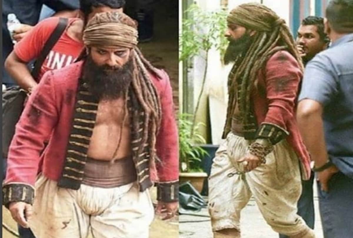 Saif Ali Khan Sadhu avatar photo leak from Hunter set