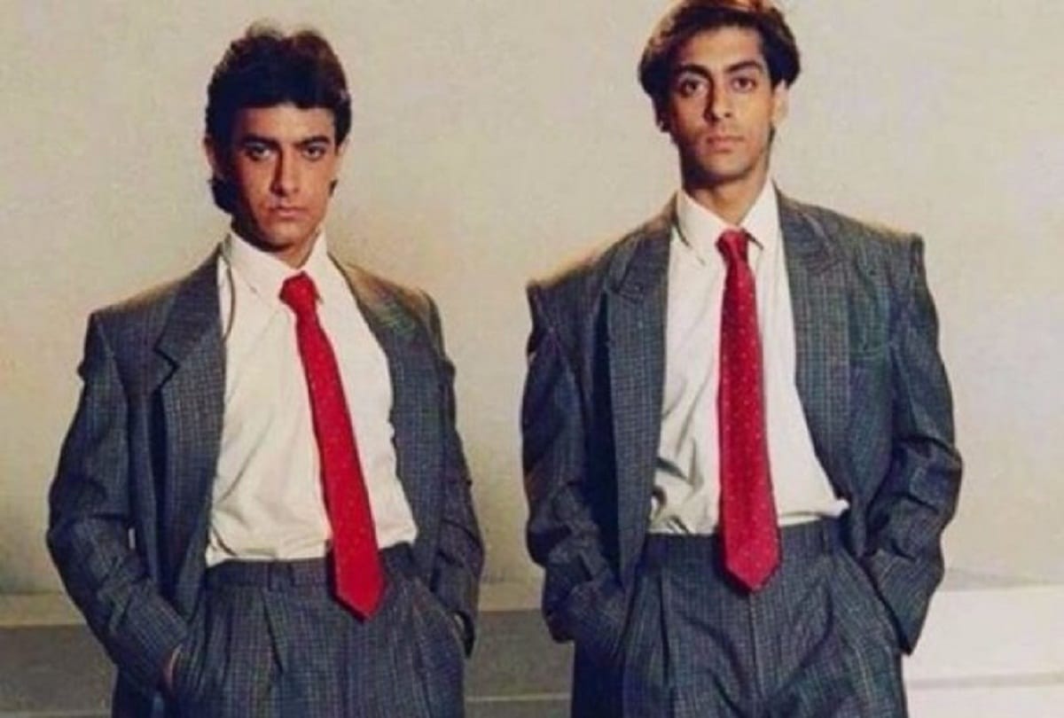 throwback thursday picture of salman and aamir khan starrer andaz apna apna