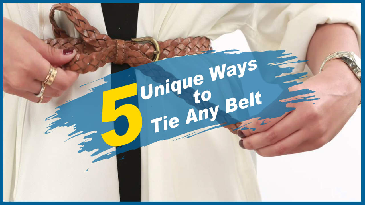 अब ड्रेस के हिसाब से होगी आपकी फैशनेबल बेल्ट, ट्राई करें ये 5 शानदार तरीके