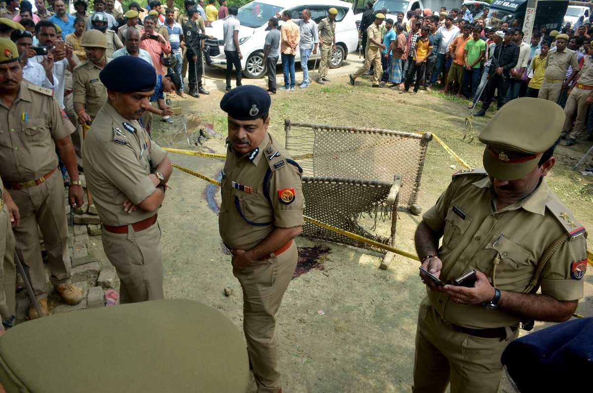Ammonium nitrate explosive material used in murder of father and son in varanasi