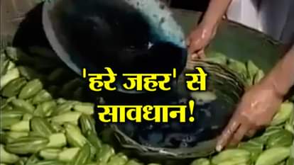 toxic green vegetable workinG as a slow poision in kanpur dehat