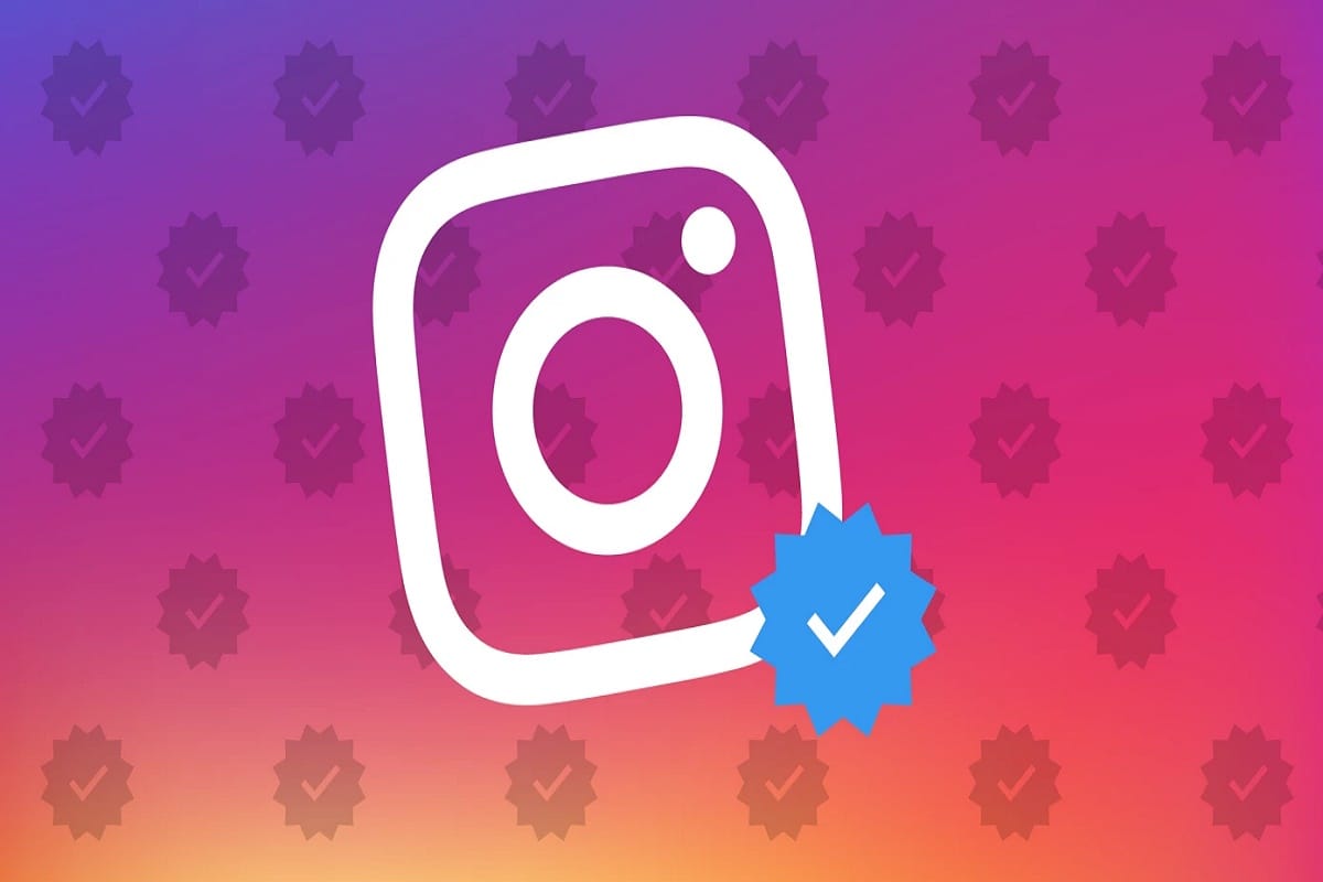 verified badge on Instagram