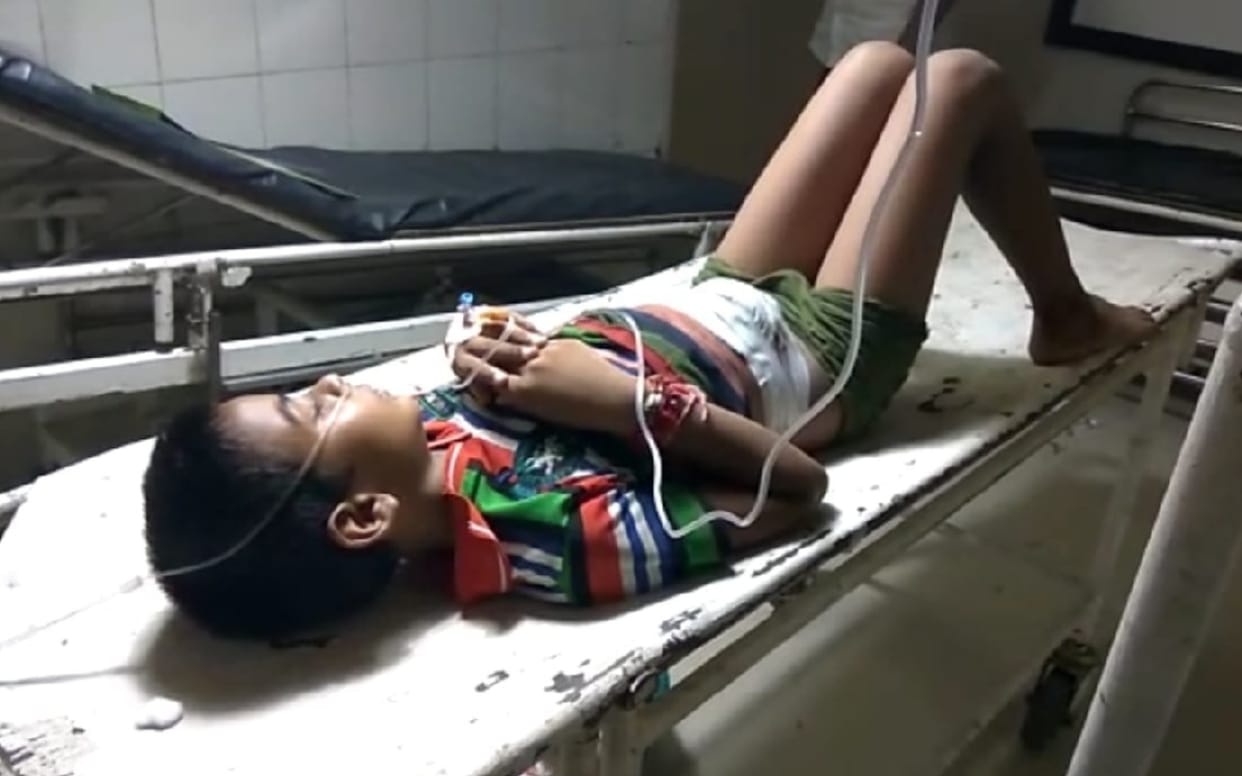 Baghpat: A bullet shot in the child's stomach in Harsh firing