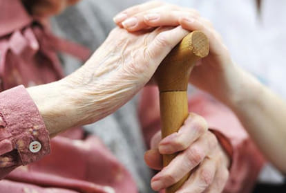 son left government job for Mother care
