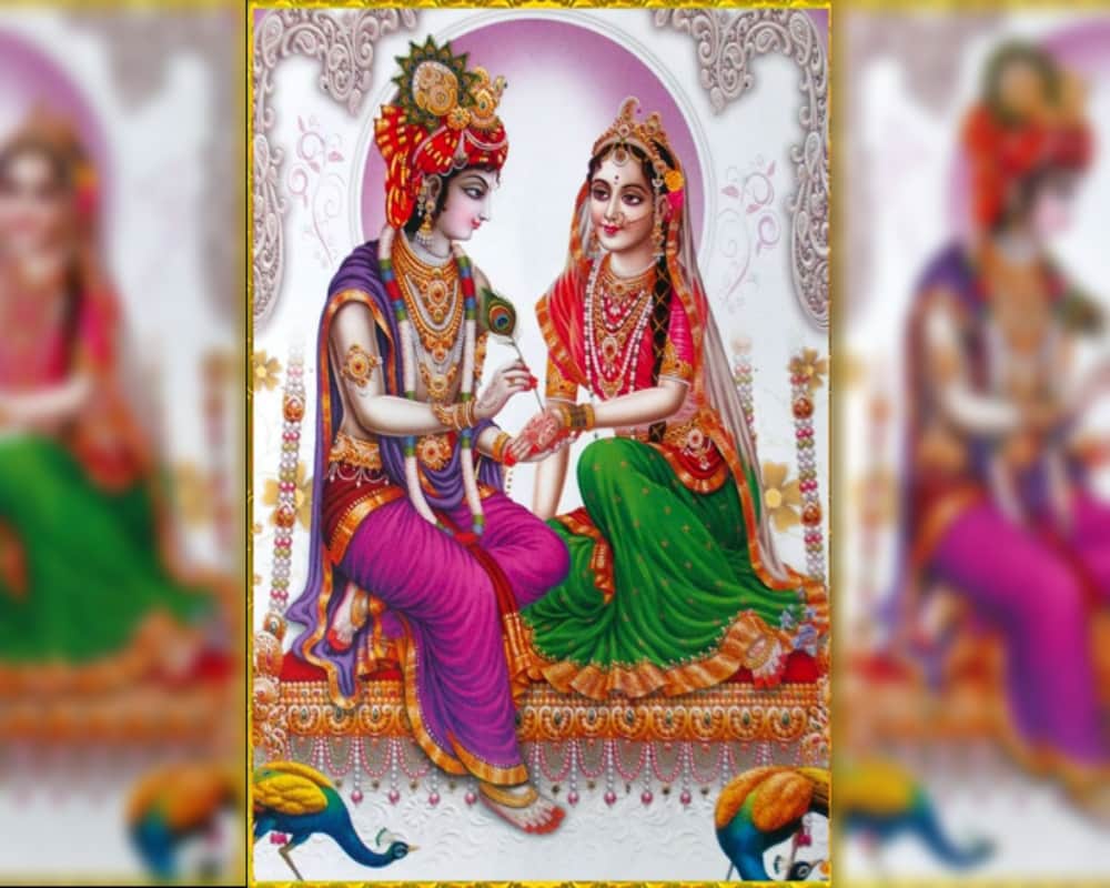 Janmashtami 2018: Radha-krishna painting enhances love between couple
