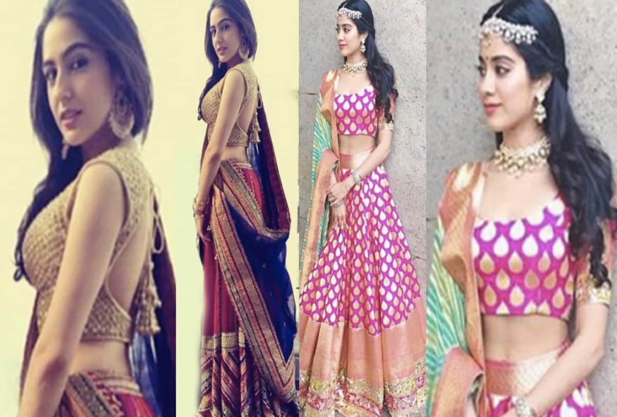 Whose ethnic outfits is better Janhvi Kapoor or Sara Ali Khan