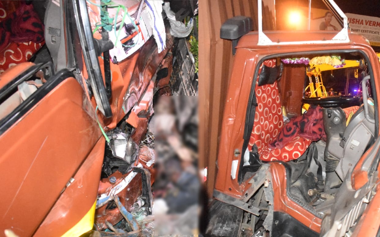UP: container or careless system is the reason of horrific accident in Meerut