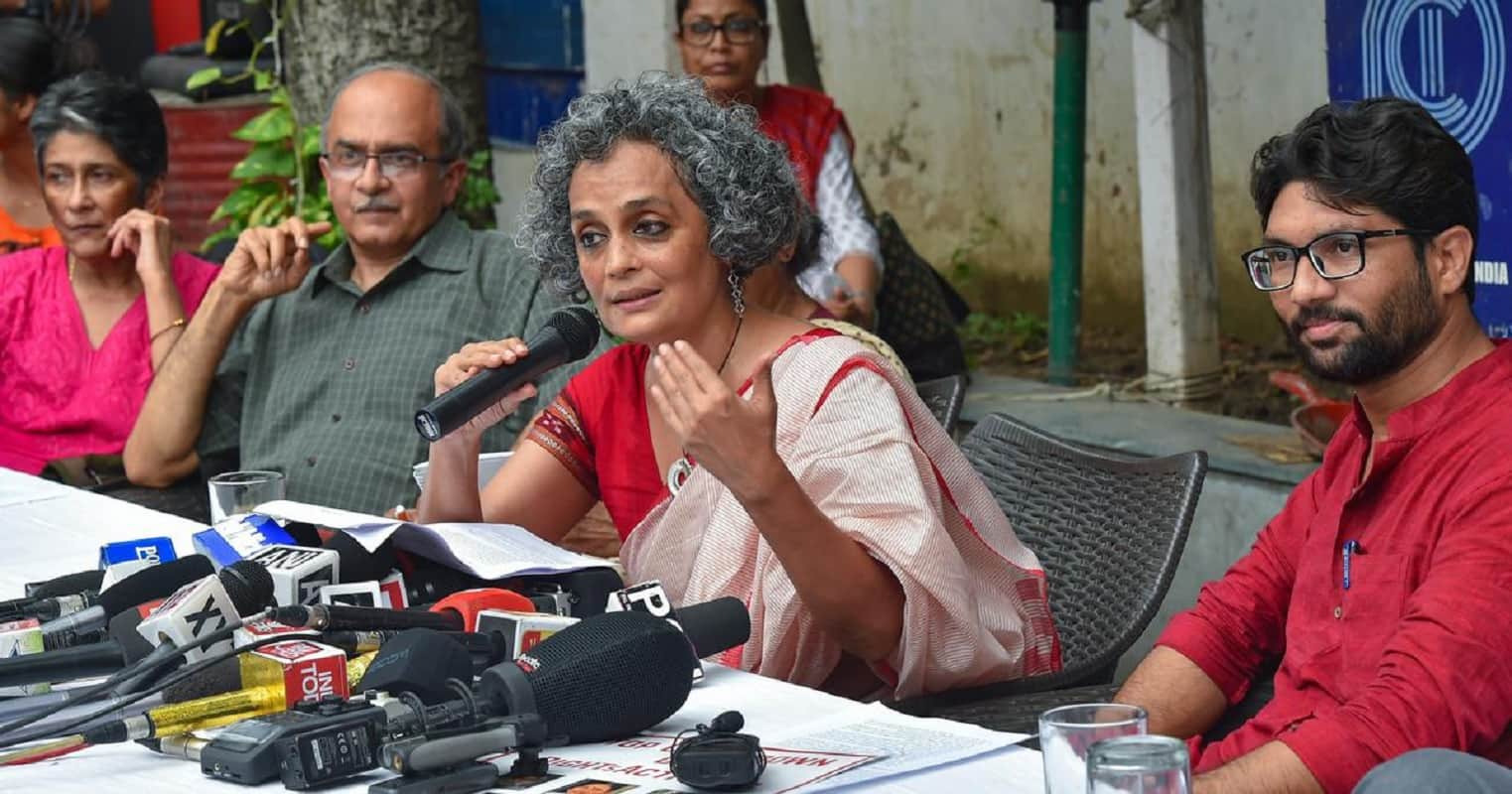 Ashoke Pandit calls A white collared terrorist to Arundhati Roy on her NPR NRC remark