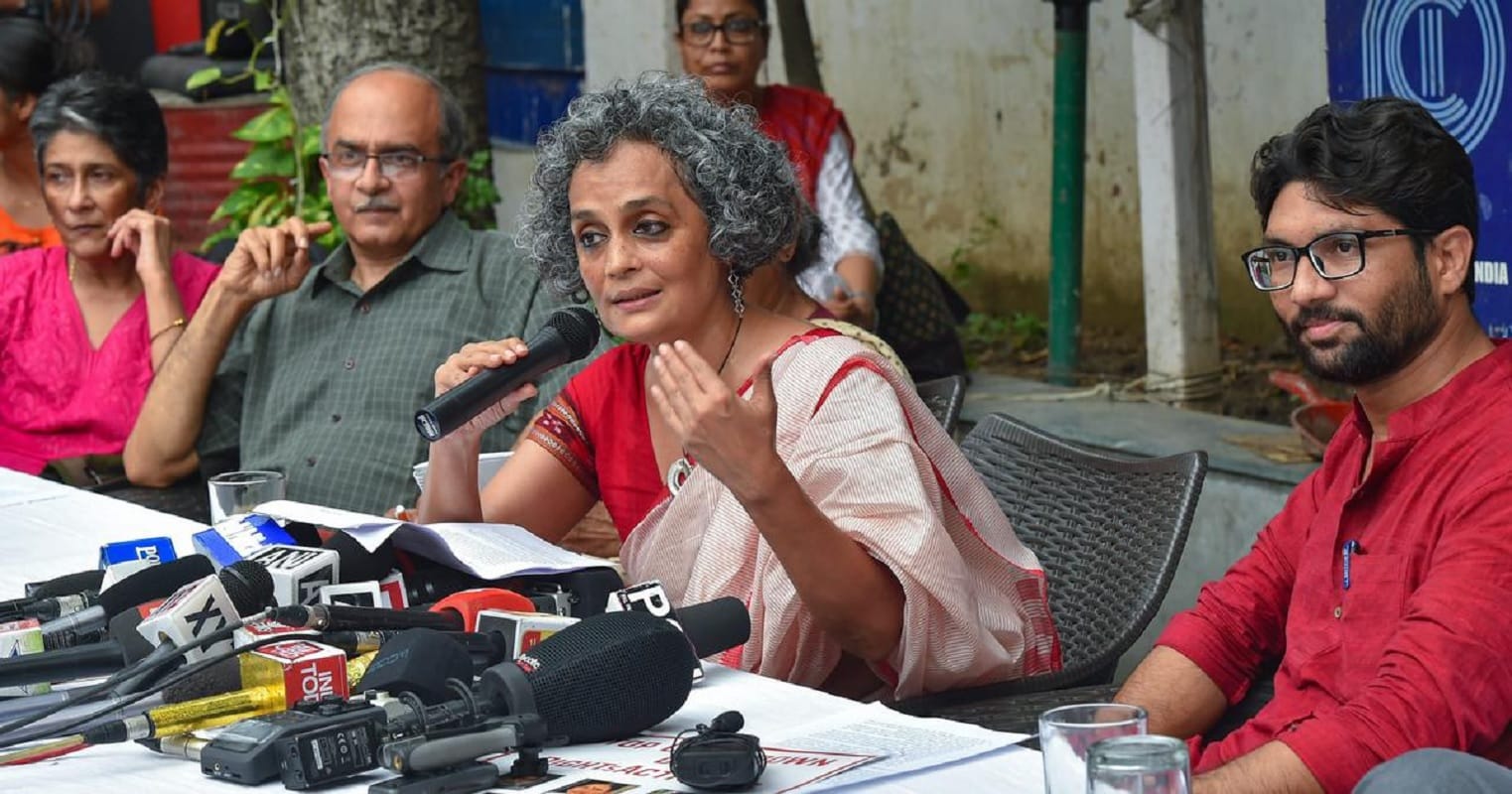 Ashoke Pandit calls A white collared terrorist to Arundhati Roy on her NPR NRC remark