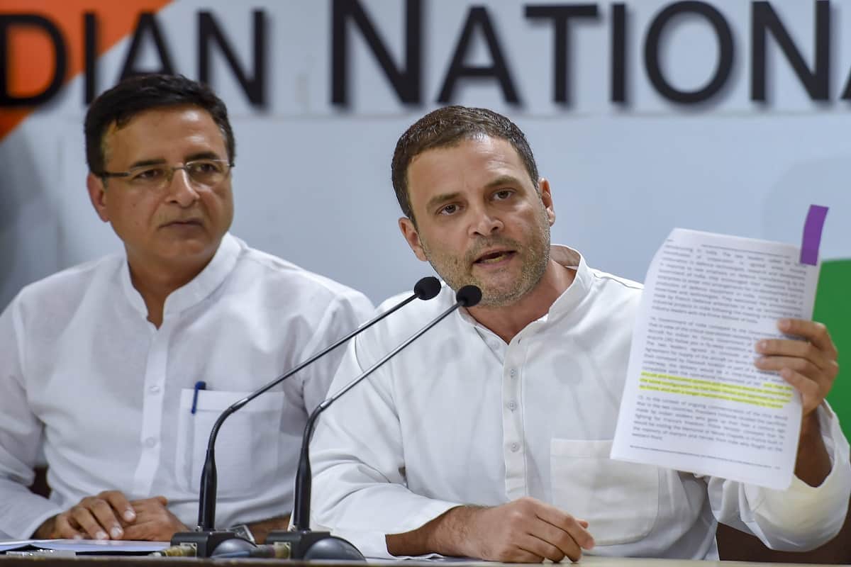 Rahul gandhi attack on the Modi government on Rafael Deal and Kerala flood, View photos