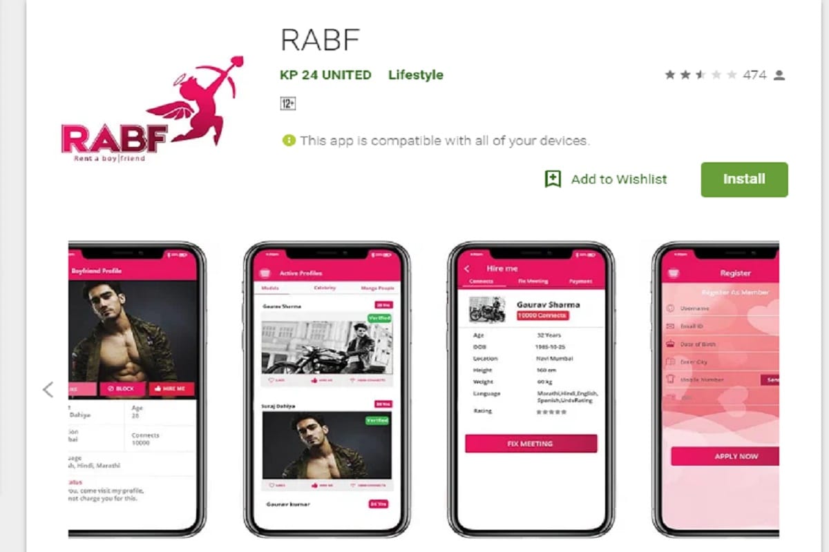 Rent a boyfriend app goes viral on google play store, all you needs to know