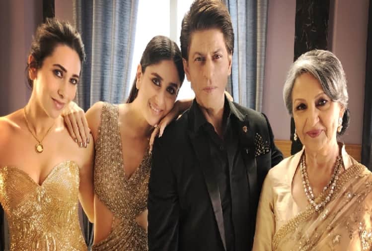 Shahrukh Khan shared legendry picture with Kareena Kapoor Khan Karisma and Sharmila Tagore