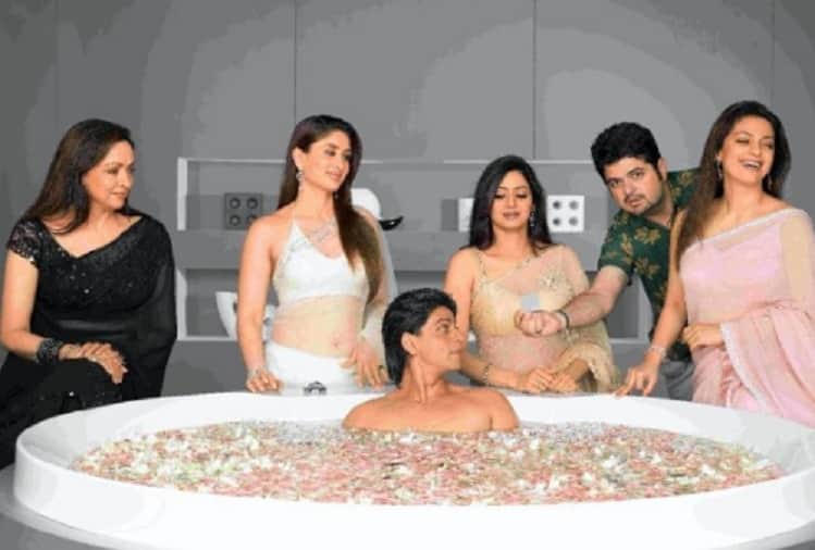 Shahrukh Khan shared legendry picture with Kareena Kapoor Khan Karisma and Sharmila Tagore