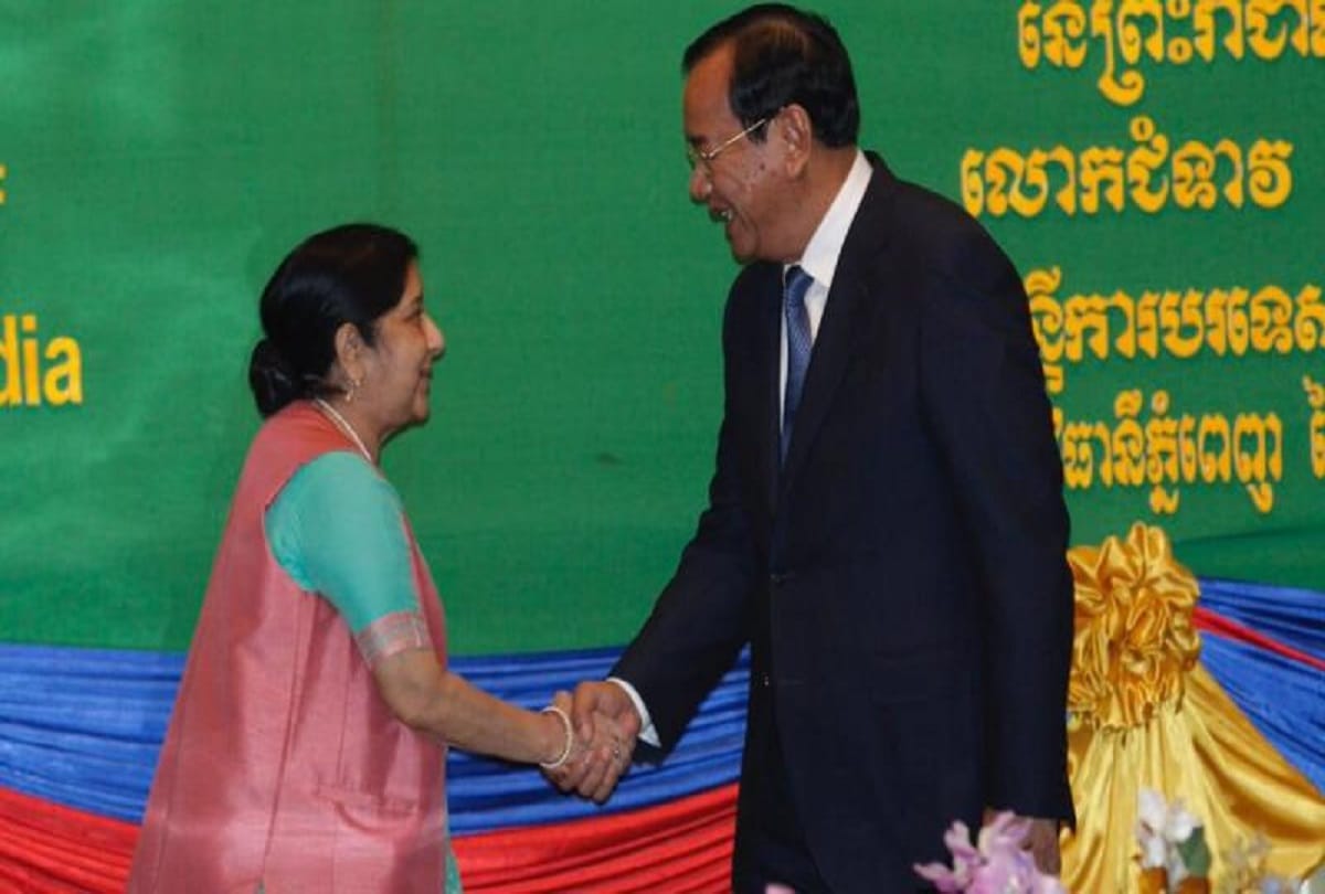 India and cambodia signed two agreements to enhance mutual cooperation