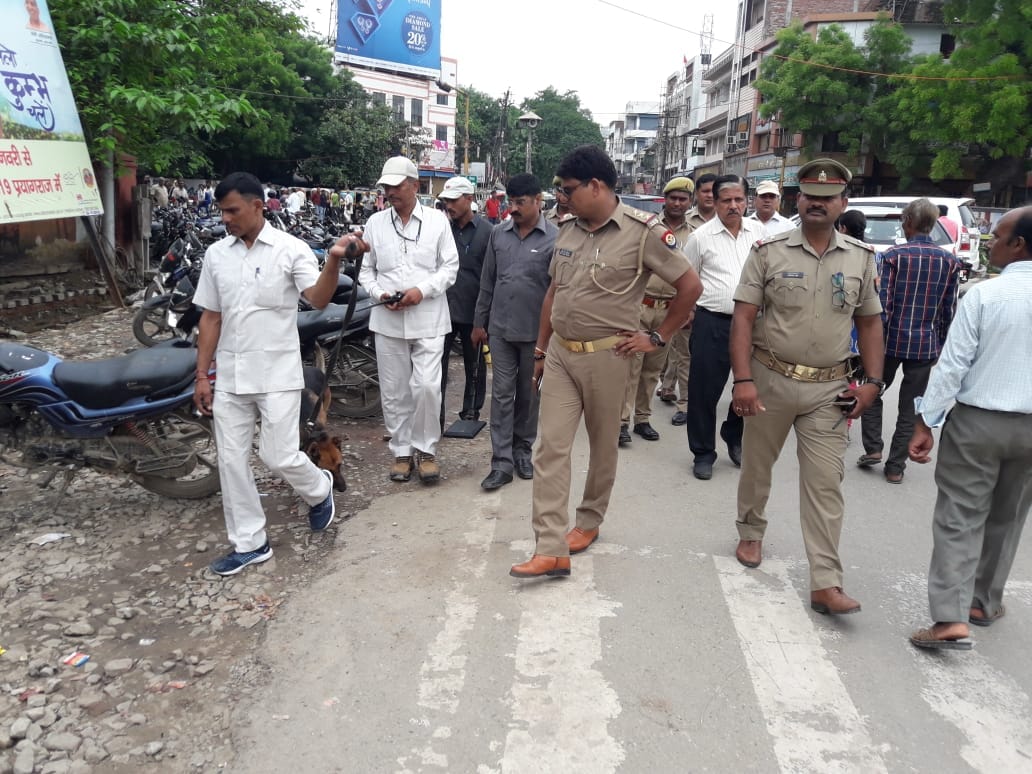 Varanasi police administration are in alert mode after IED blast case
