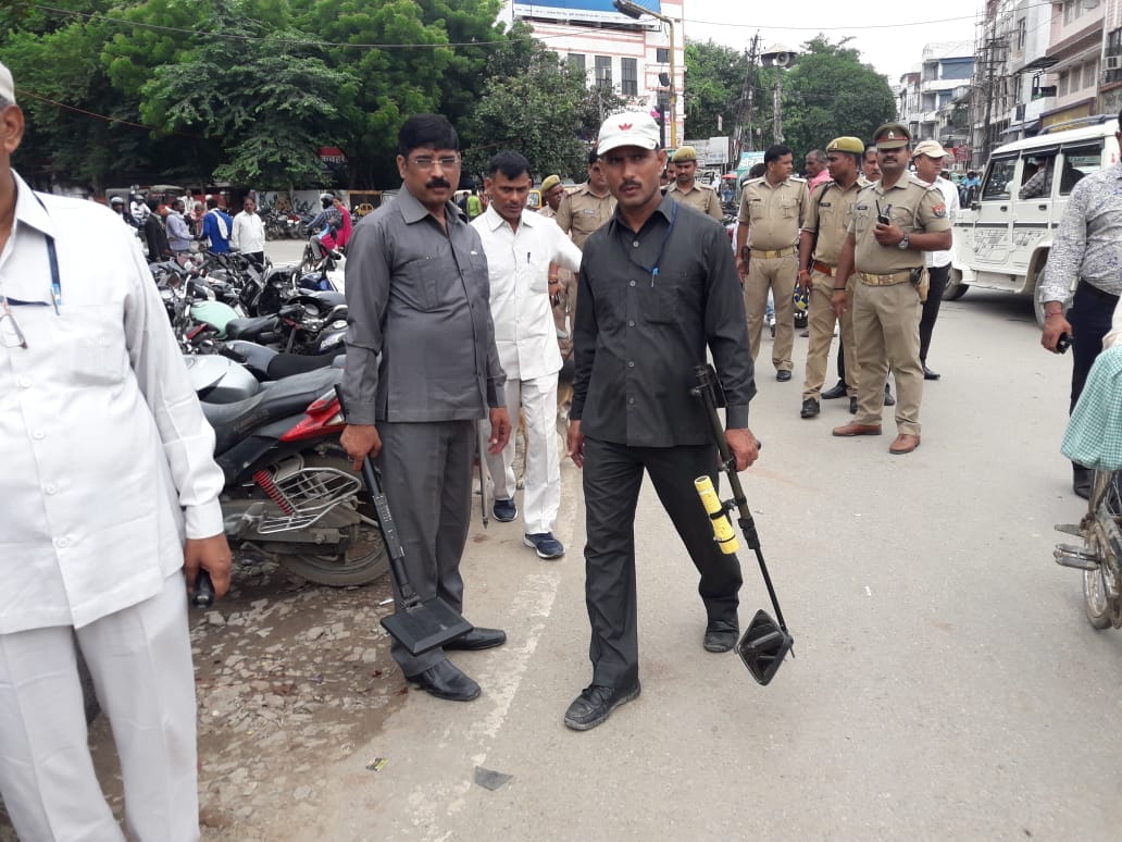 Varanasi police administration are in alert mode after IED blast case