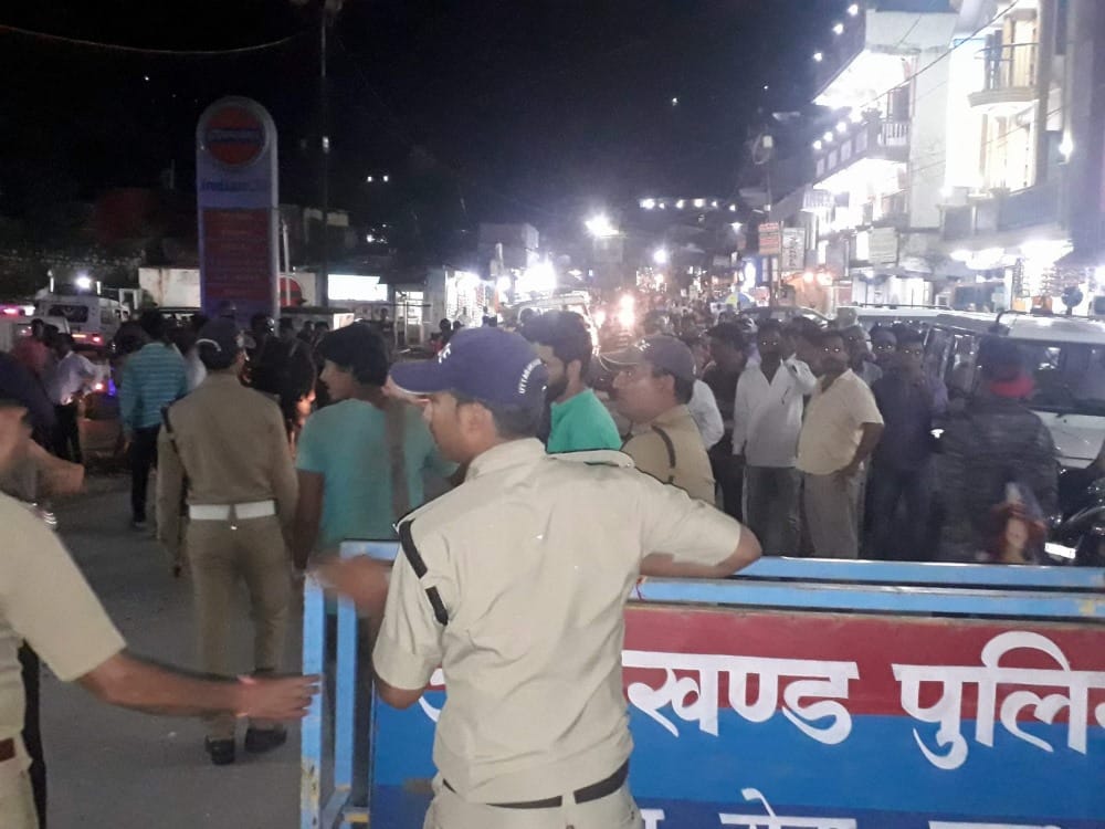 Varunavat mount heavy boulder dropped into residential colony