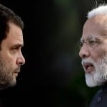राहुल गांधी, नरेंद्र मोदी