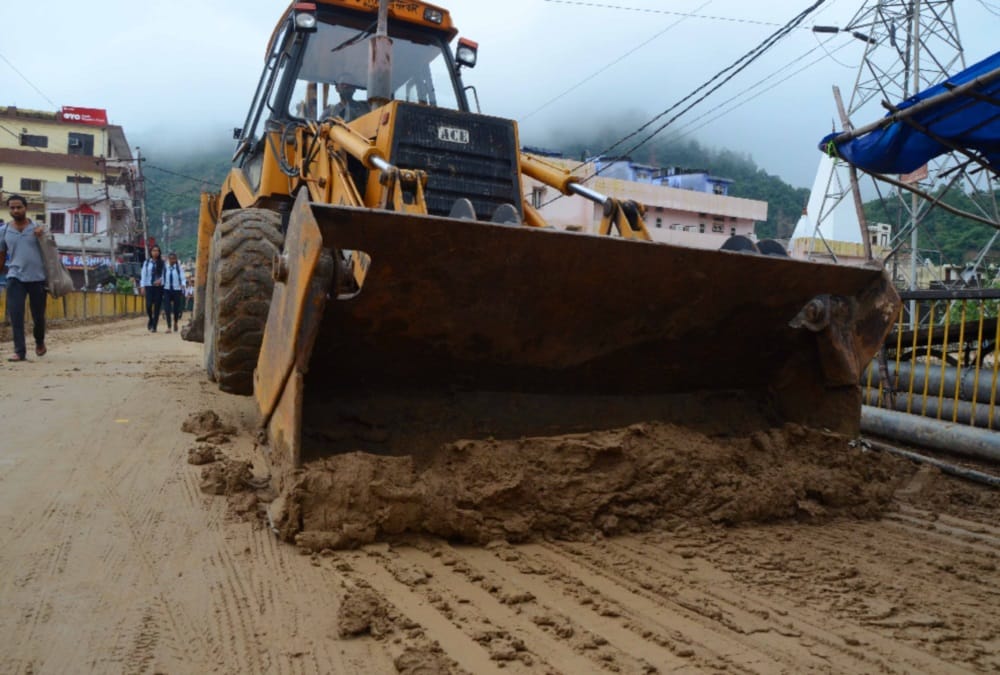 Haridwar city and villages is in danger due to landslide and rain