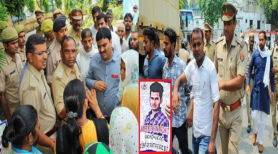 Dalit murder case: Police did not allow the Mahapanchayat, and six people were arrested