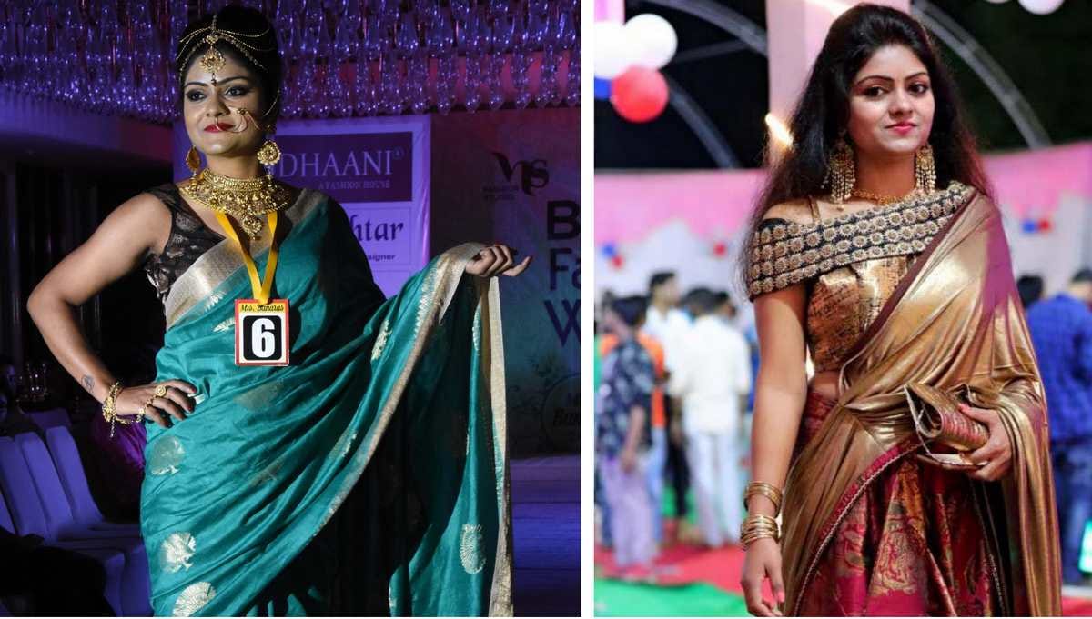 Varanasi lady select in top ten finalist of mrs india