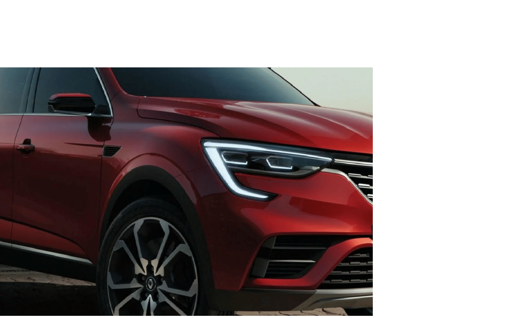 renault arkana suv  revealed