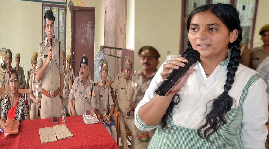 Police ki pathshala on behalf of Amar Ujala in baghpat, and officials gave tips