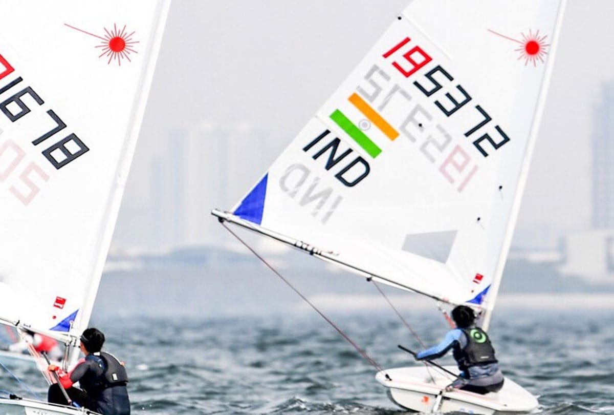 Arjun Ravi pair won gold in Asian Sailing Championships
