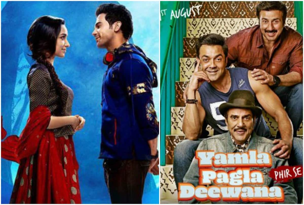 Rajkumar Rao Stree and Dhamendra Yamla Pagla Deewana Phir Se film box office collection day 2